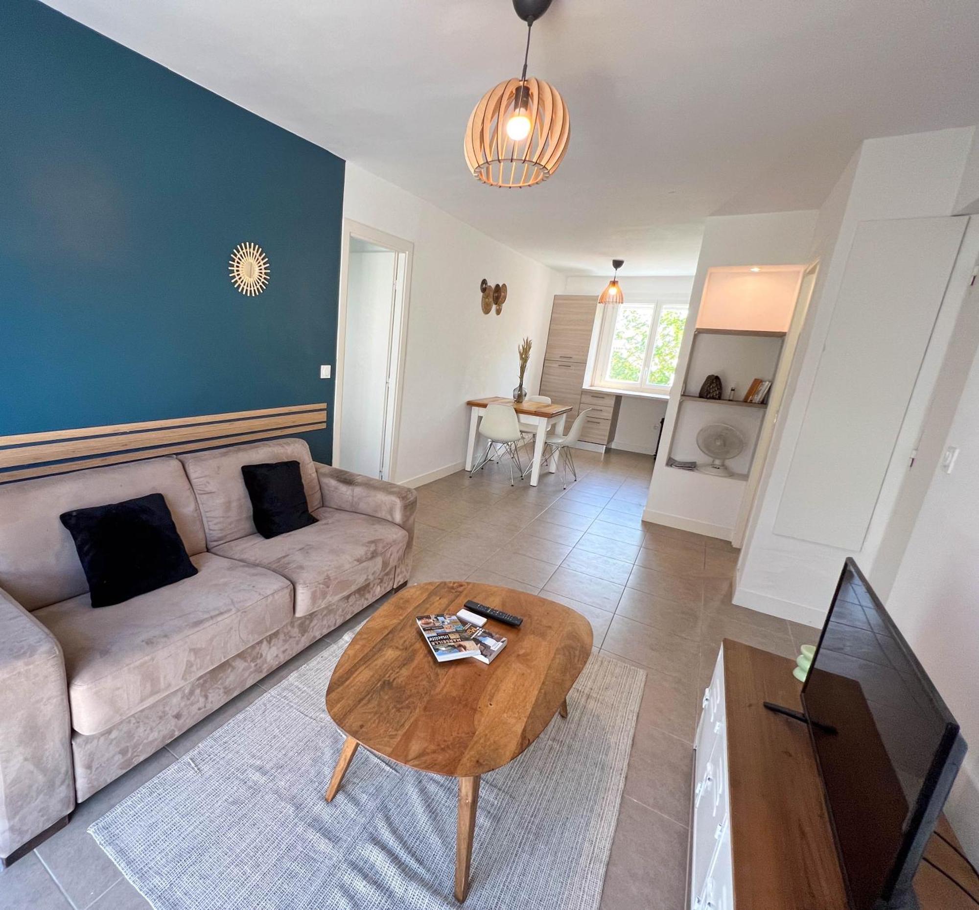 Appartement T2 Pointe Rouge Марсель Екстер'єр фото